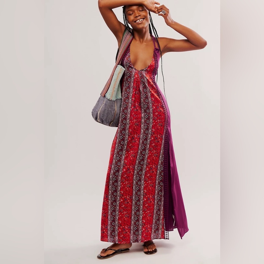 Free People Bohemian Nights Maxi Slip